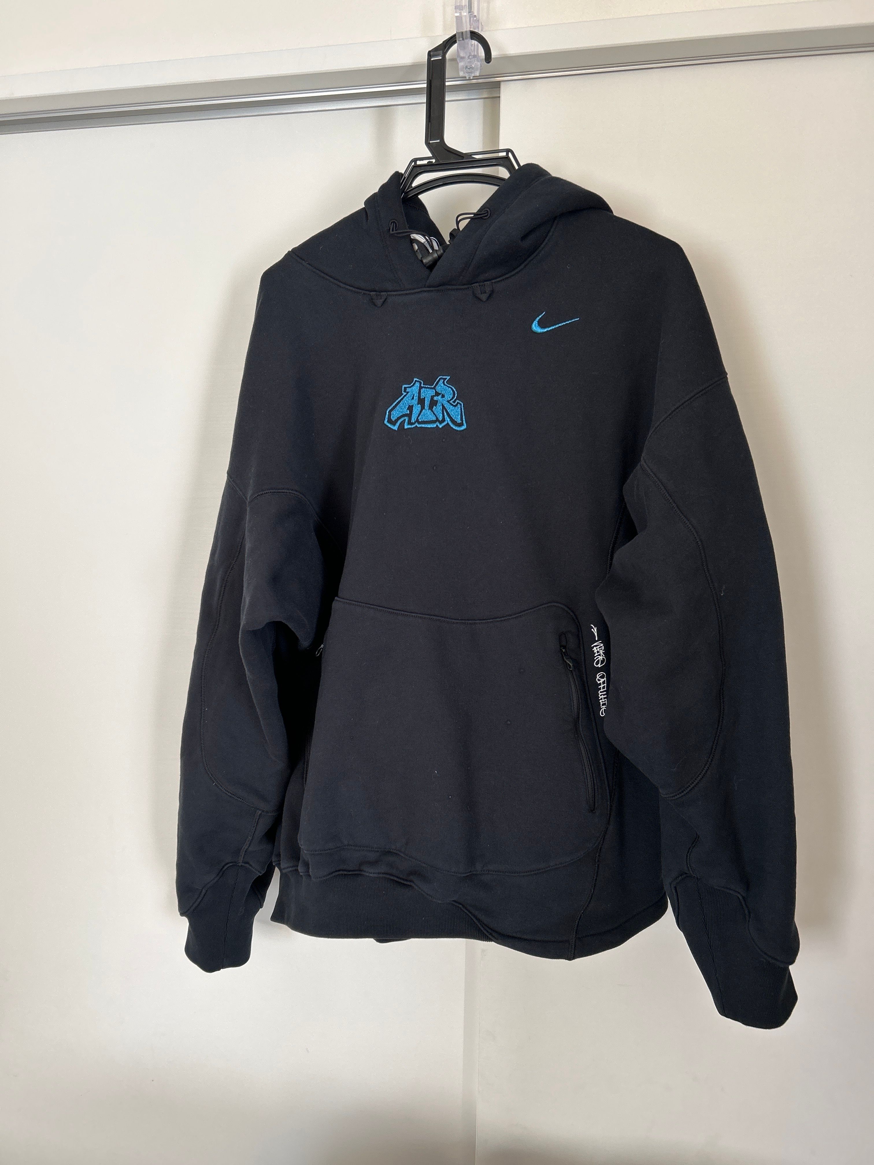 Nike x Off-White Men's Fleece Parka 006 "Black"