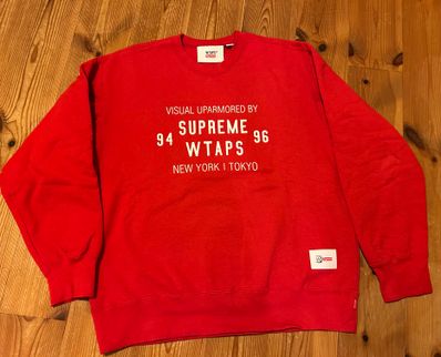 Supreme / WTAPS Crewneck "Red"