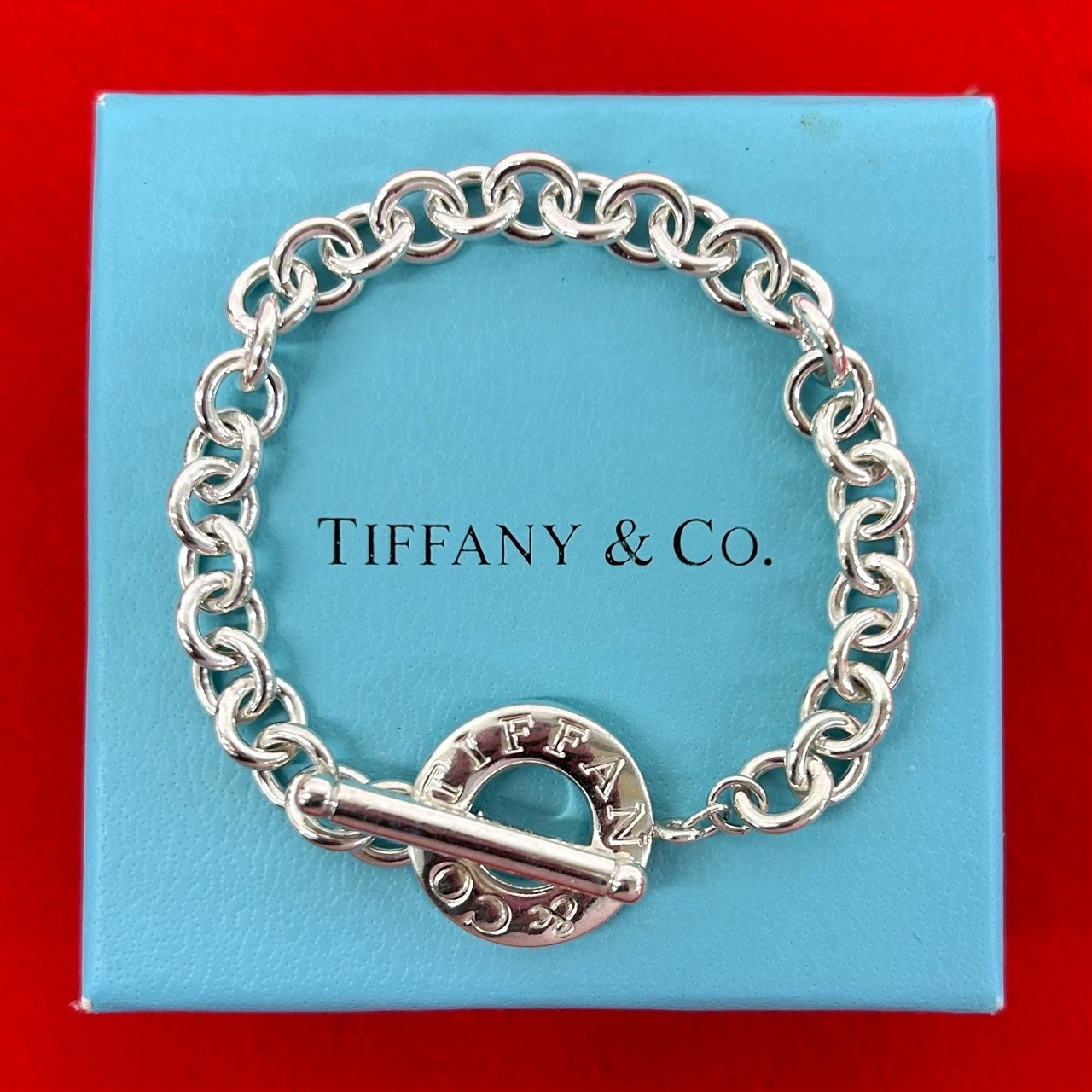 TIFFANY&Co. ティファニー サークルタグ トグル ブレスレット シルバー925 ブレスレット シルバー
 59893