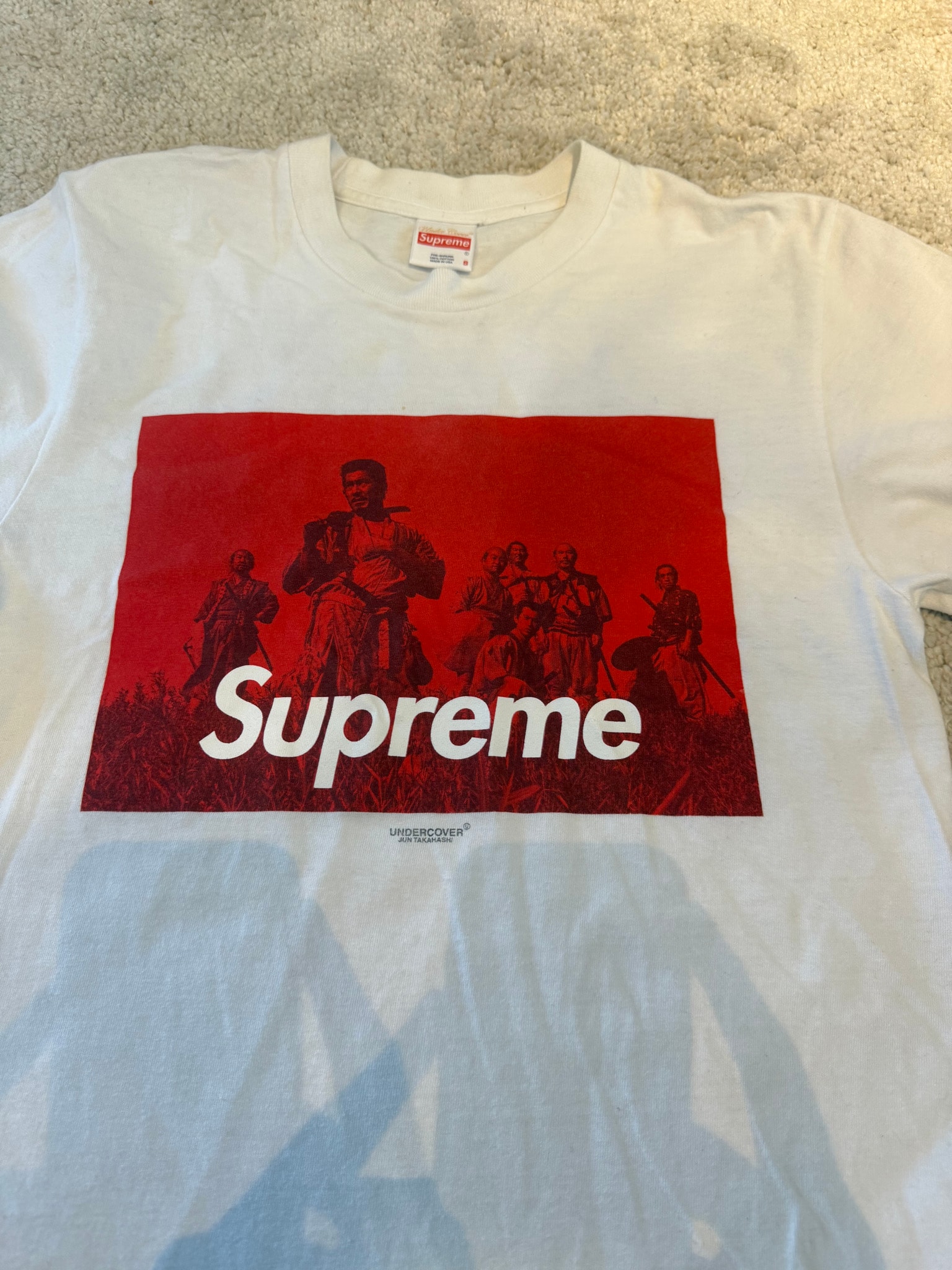 Supreme Undercover Seven Samurai Tee "White"