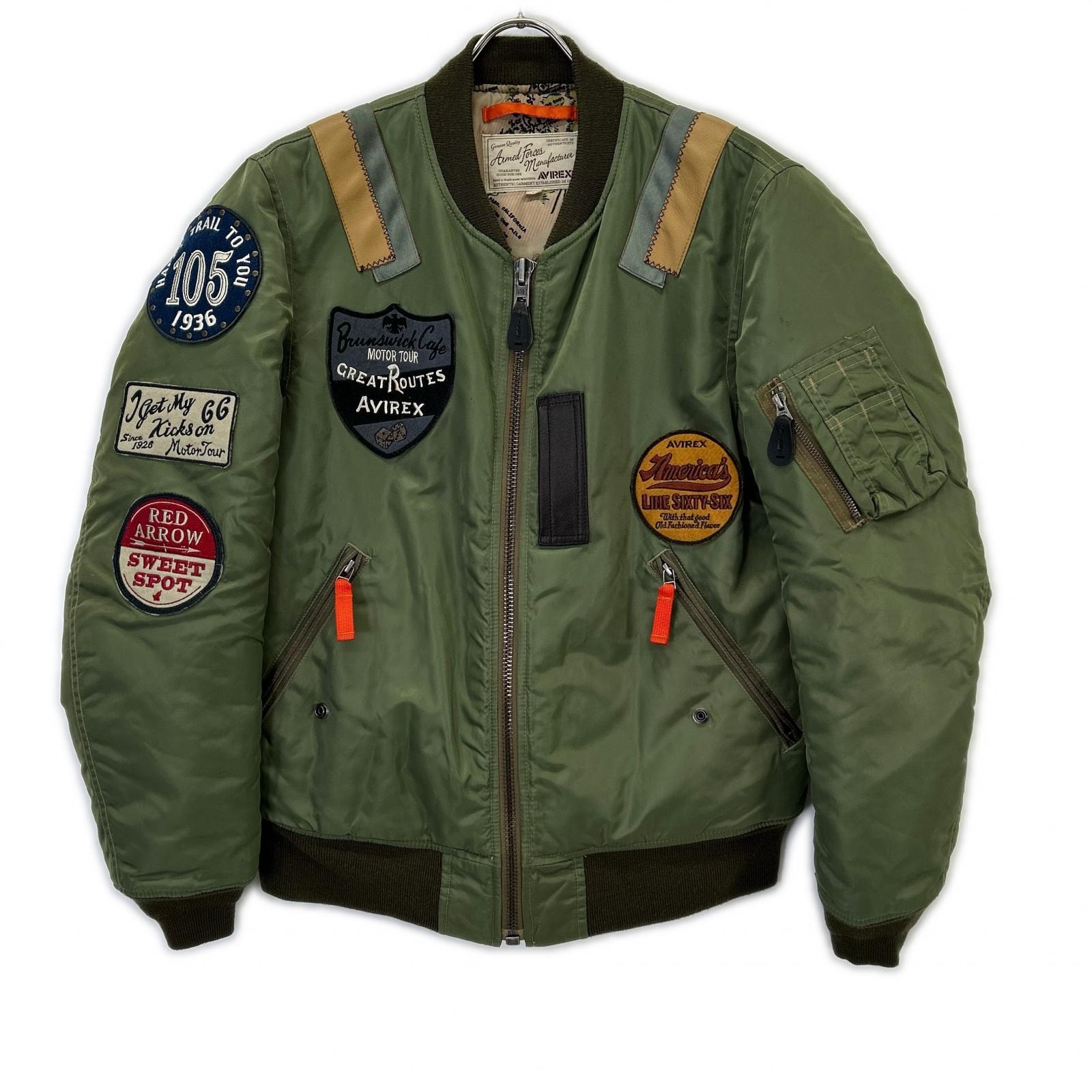 アヴィレックス 6122043 MA-1 WAPPEN MODIFIED ブルゾン M