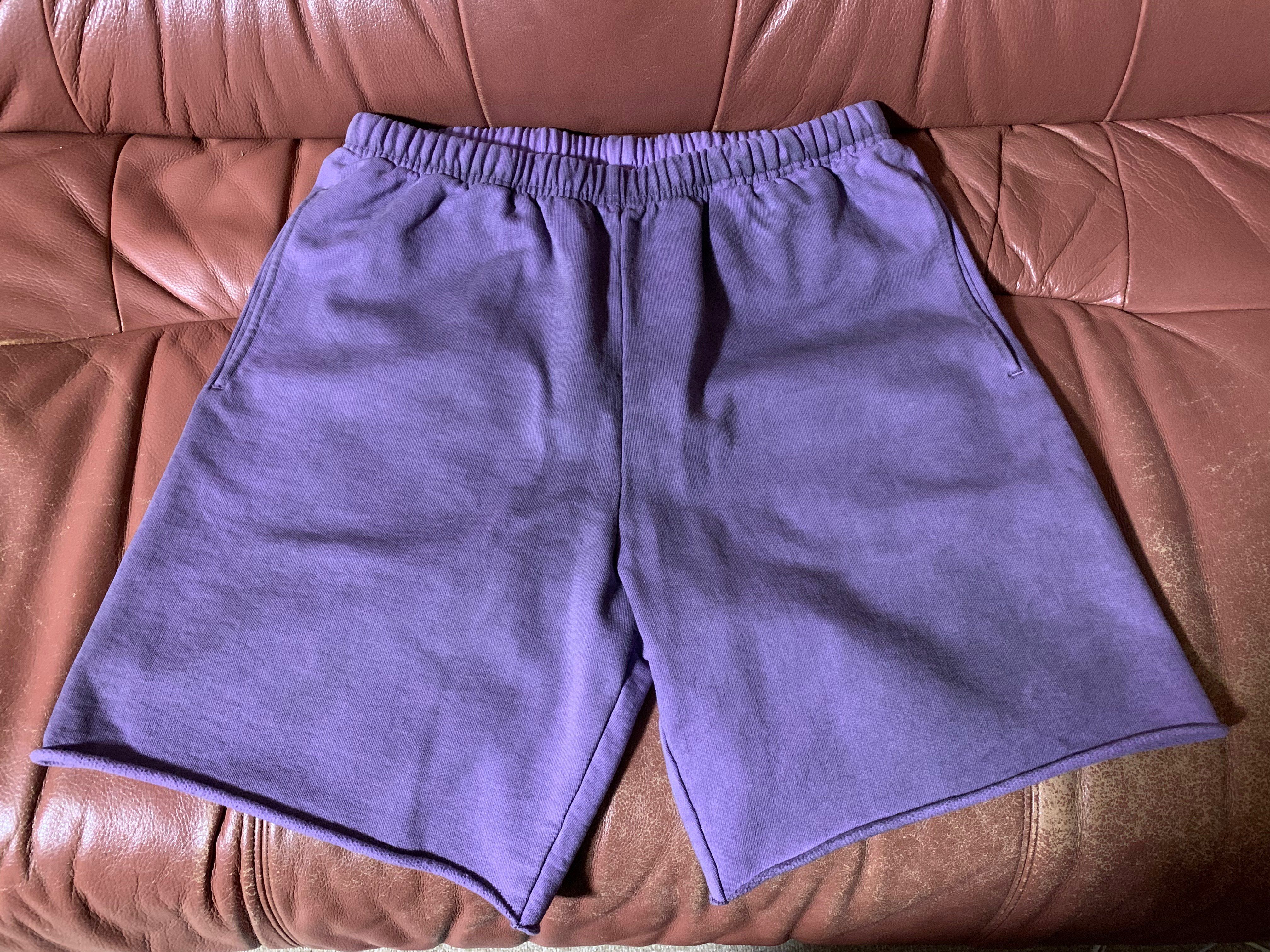 Supreme spray sweat short violet