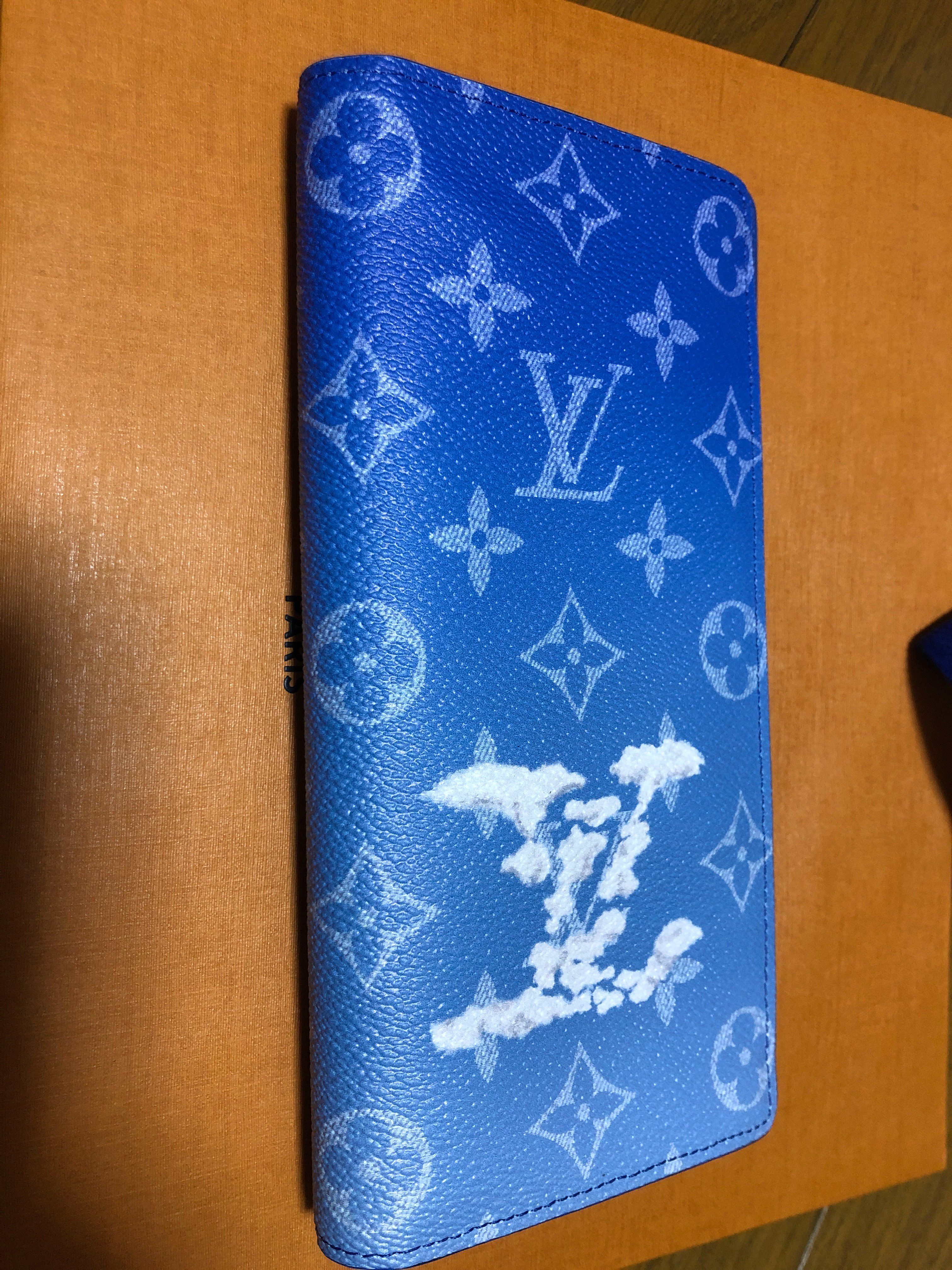 Louis Vuitton Brazza Wallet Monogram Clouds