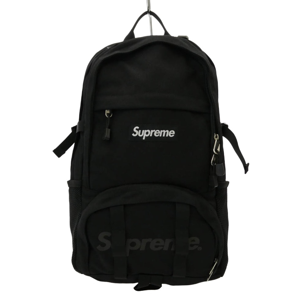Supreme シュプリーム 15SS Box Logo Backpack ボックスロゴ バックパック リュック バッグ ブラック系【美品】【中古】