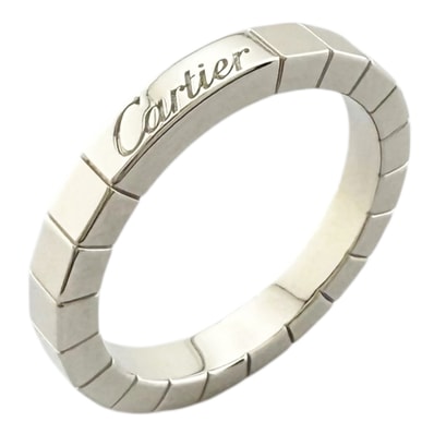 カルティエ ラニエール リング 指輪 12.5号 18金 K18ホワイトゴールド レディース CARTIER 中古