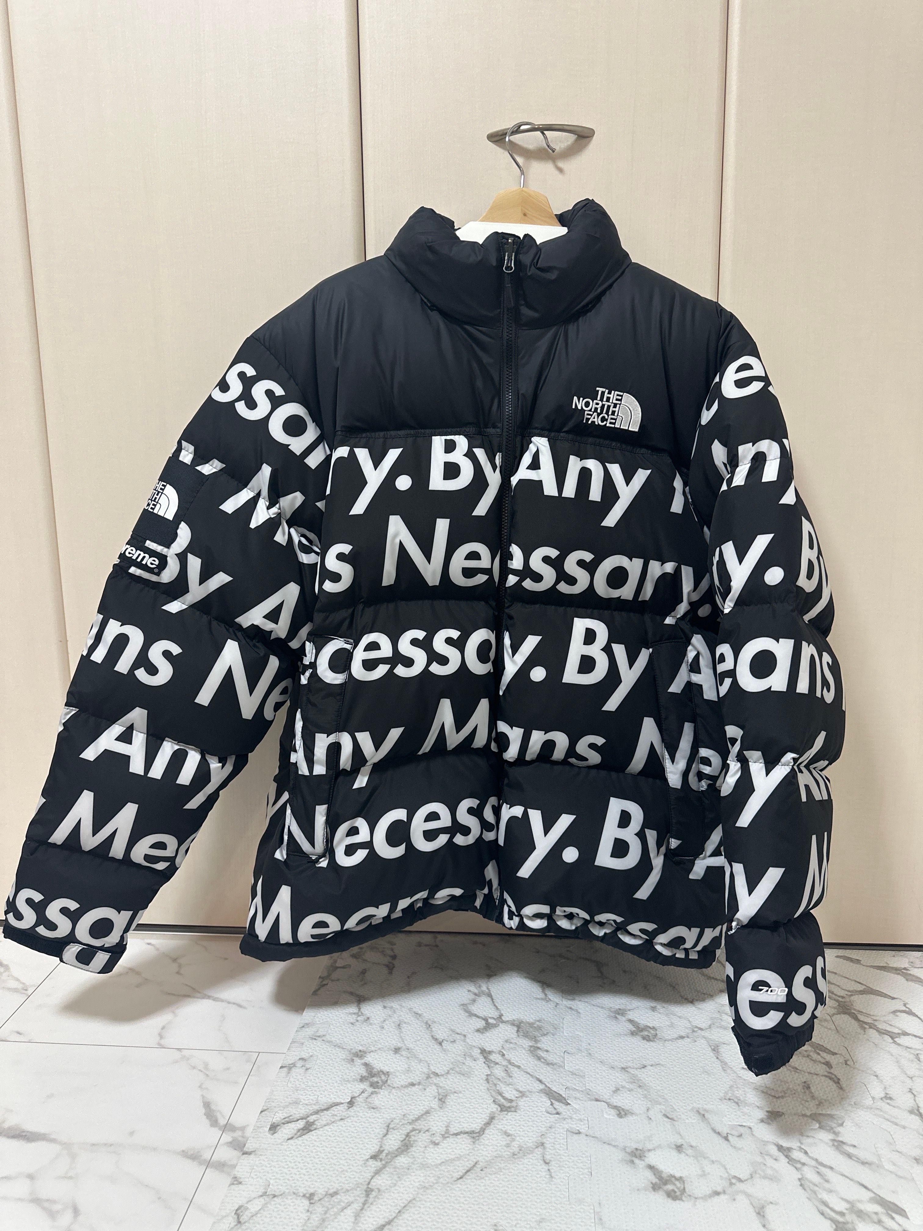 Supreme x The North Face By Any Means Nuptse Jacket "Black"