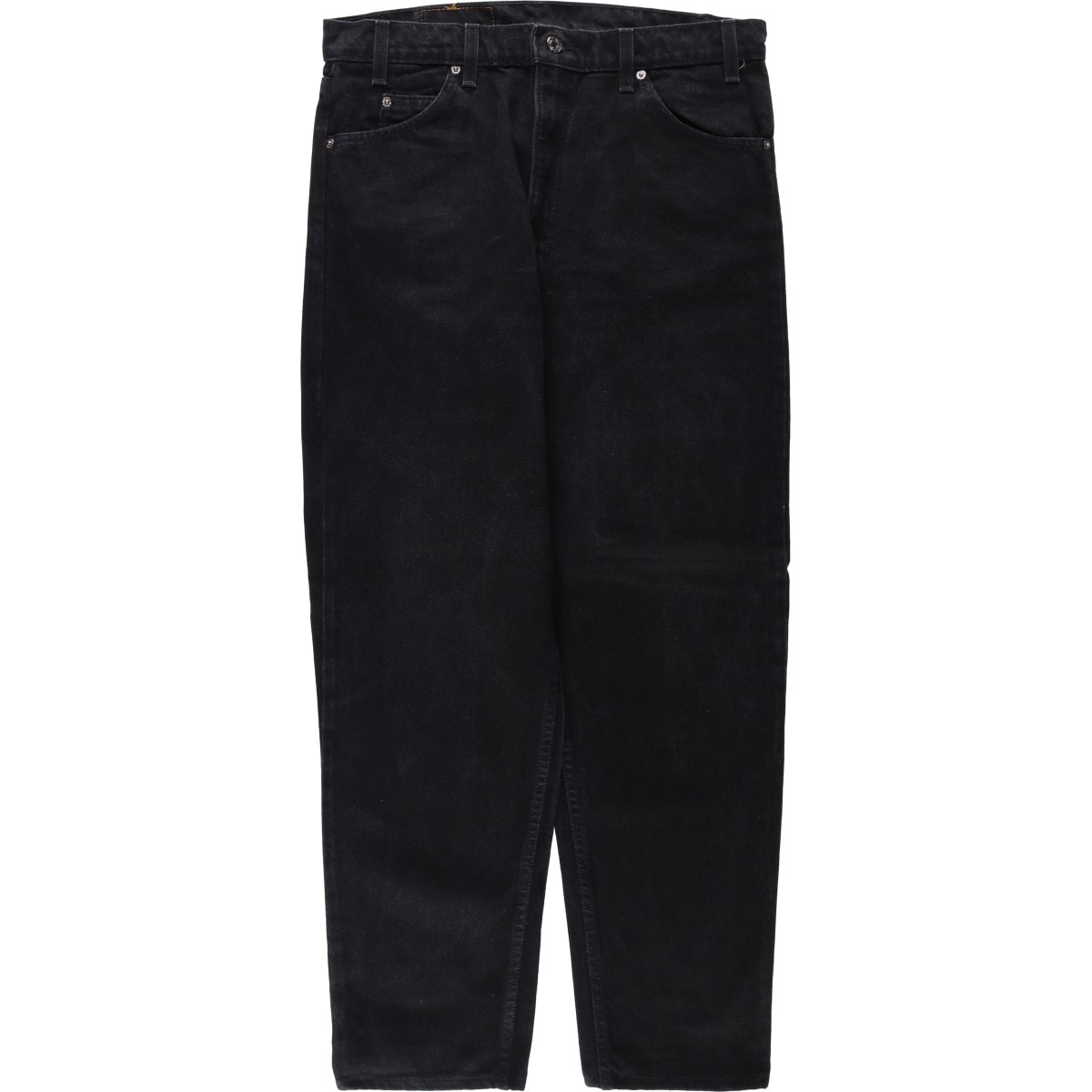 古着 90年代 リーバイス Levi's 550 RELAXED FIT TAPERED LEG ブラックデニム テーパードデニムパンツ USA製 メンズw35相当 ヴィンテージ/eaa663402