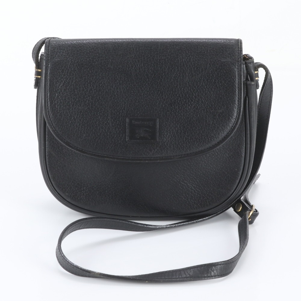 ■美品 バーバリー ショルダーバッグ レザー