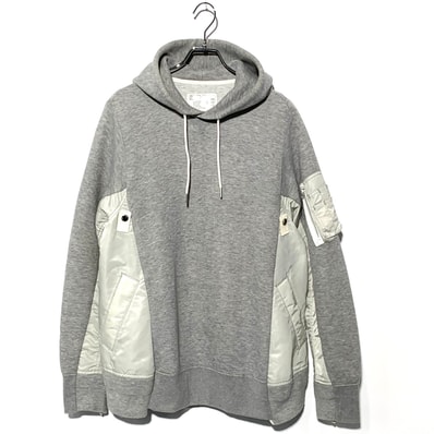 sacai Nylon Twill x Sponge Blouson "Gray"