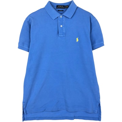 古着 ラルフローレン Ralph Lauren POLO RALPH LAUREN CUSTOM FIT 半袖 ポロシャツ メンズM相当/eaa623794