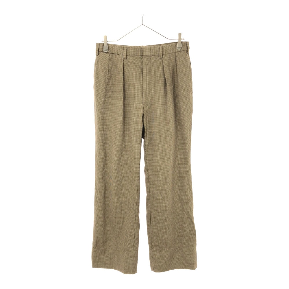 Polo by Ralph Lauren ポロバイラルフローレン 90s 日本製 ウール 千鳥格子 スラックスパンツ 86 ブラウン系 オールド