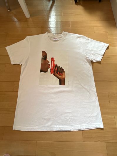 Supreme Water Pistol Tee "White"