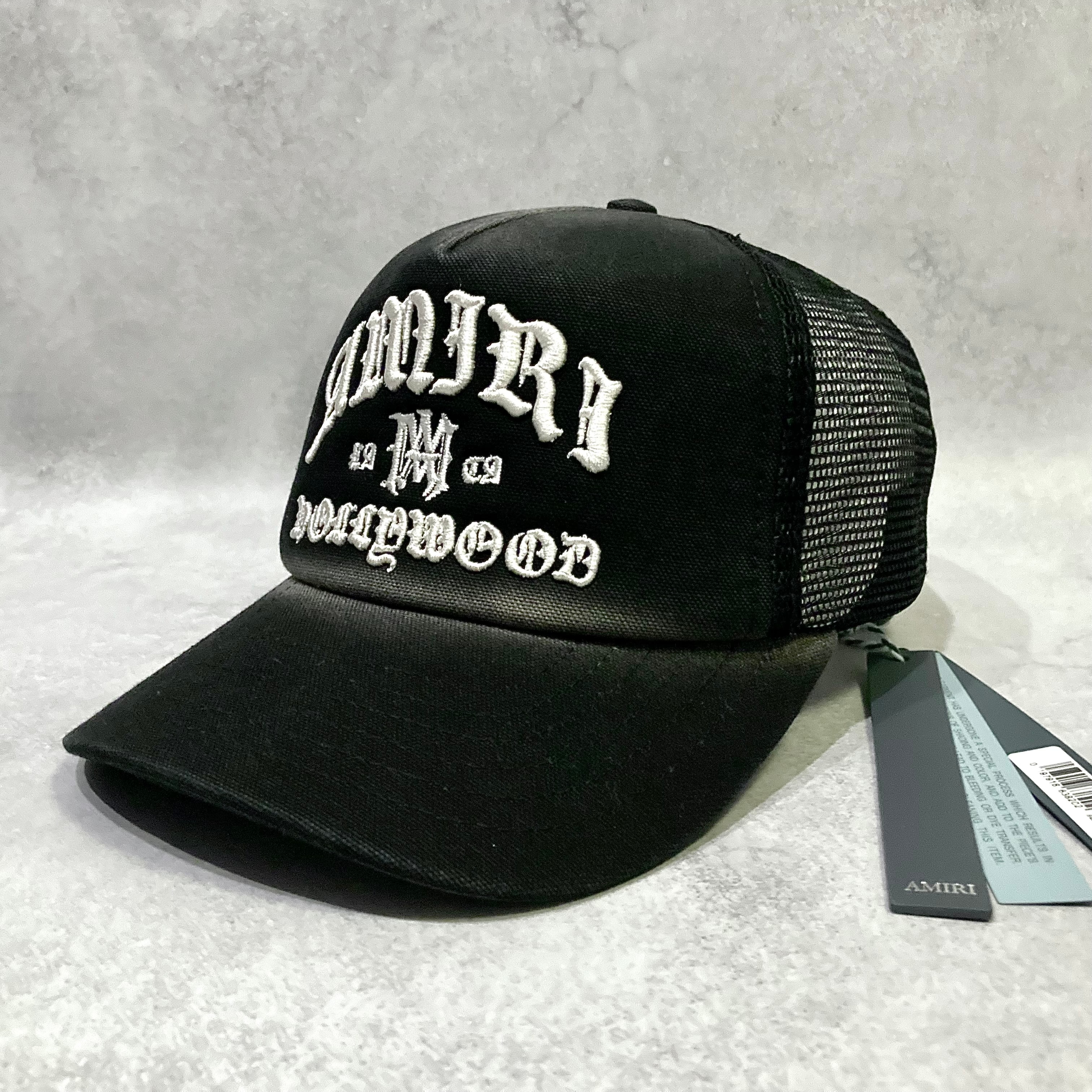 AMIRI Amiri Hollywood Trucker Cap "Black"
