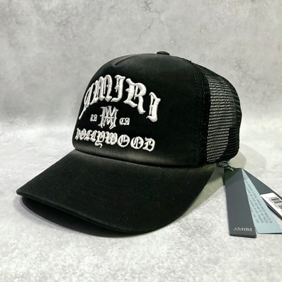 AMIRI Amiri Hollywood Trucker Cap "Black"