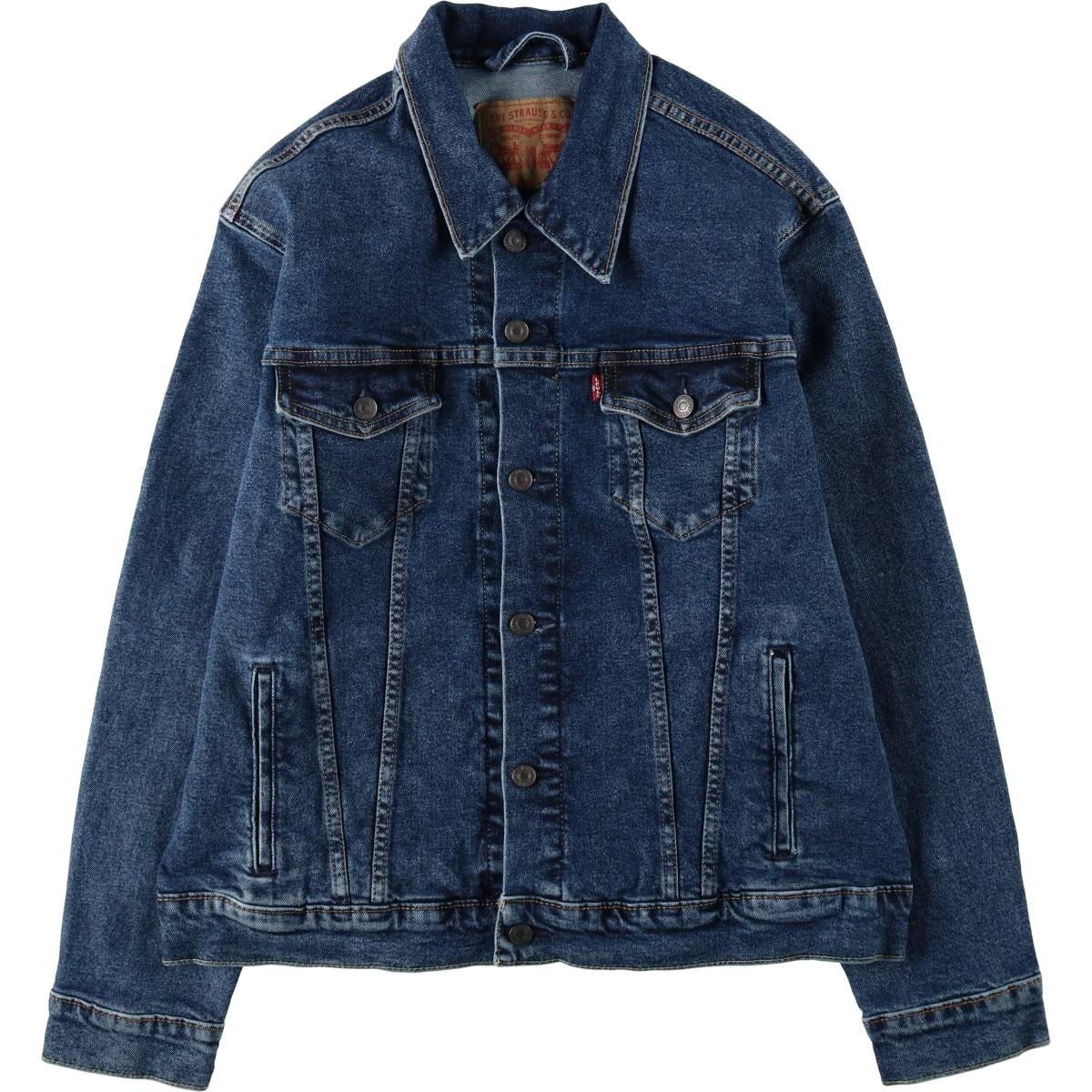 古着 リーバイス Levi's デニムジャケット Gジャン メンズL相当/eaa632489