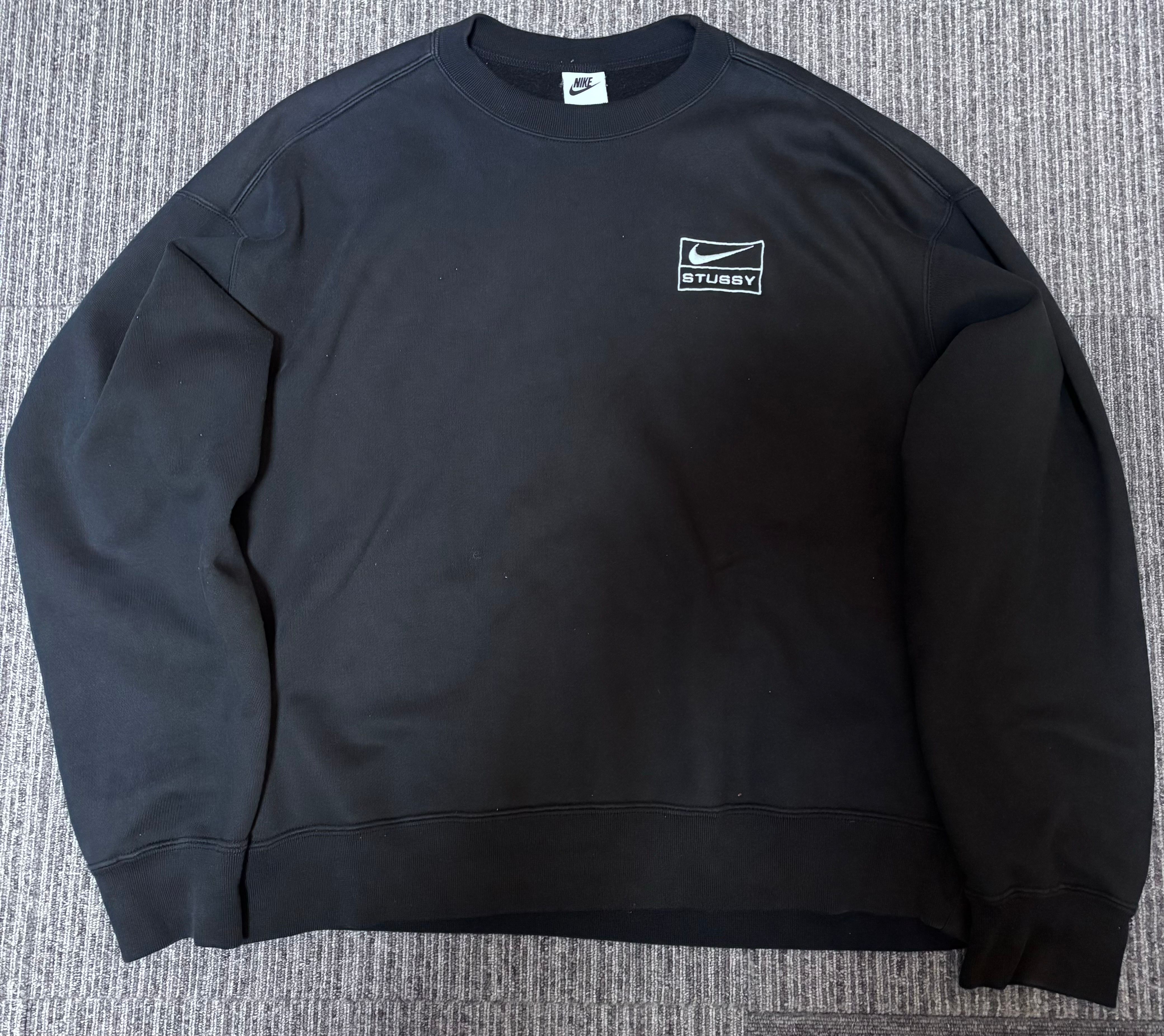 Stussy x Nike Wash Crew (US Size) "Black" DO5310-010