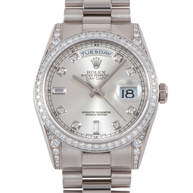 ROLEX ロレックス デイデイト 118389A K18WG【中古】