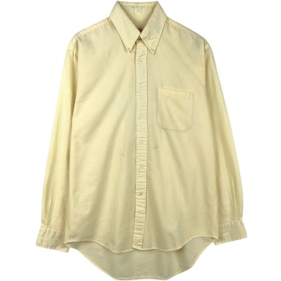 古着 ブルックスブラザーズ Brooks Brothers Est.1818 シアサッカー 長袖 ボタンダウンストライプシャツ メンズM相当/eaa669125