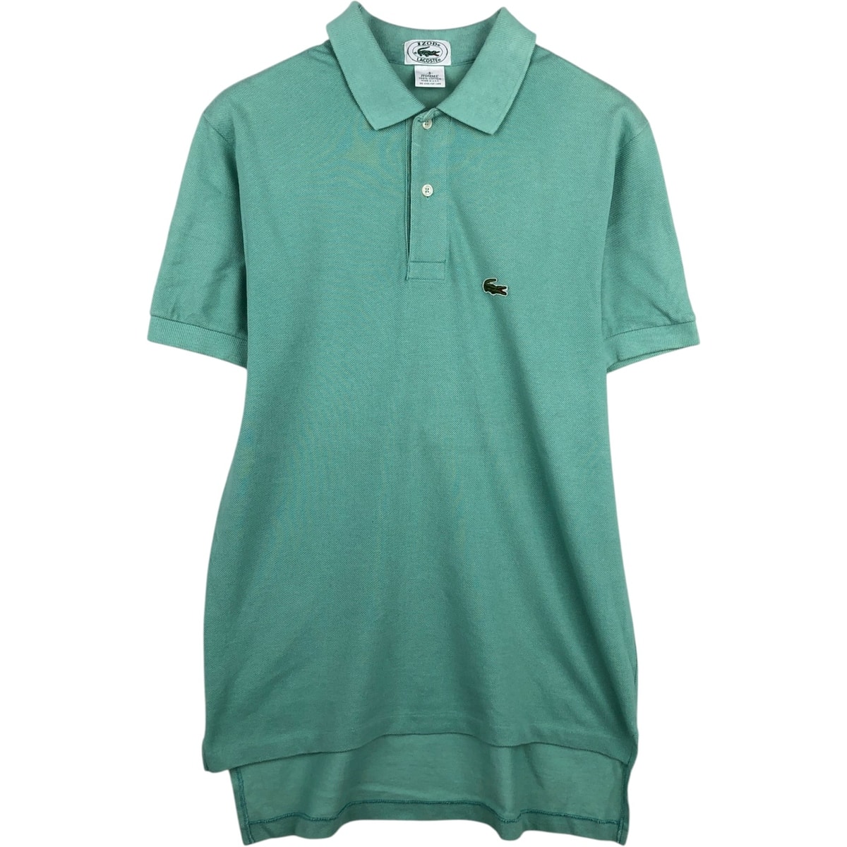 古着 80年代 ラコステ LACOSTE IZOD 半袖 ポロシャツ USA製 メンズS相当 ヴィンテージ/eaa622976
