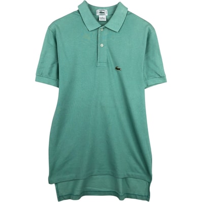 古着 80年代 ラコステ LACOSTE IZOD 半袖 ポロシャツ USA製 メンズS相当 ヴィンテージ/eaa622976