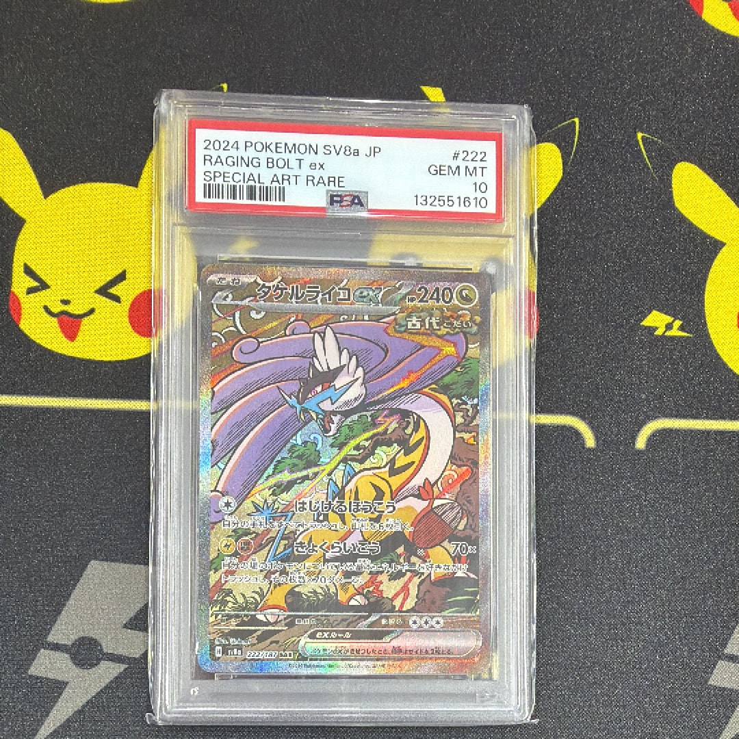 タケルライコex SAR [SV8a 222/187](ハイクラスパック「テラスタルフェスex」)