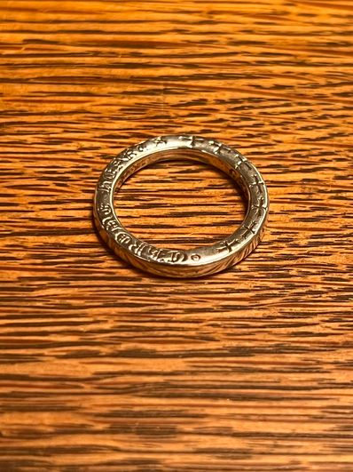 Chrome Hearts NTFL Ring "Silver"