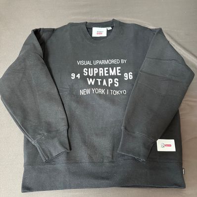 Supreme / WTAPS Crewneck "Black" 21274SPD-CSM03S
