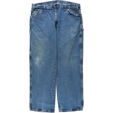 古着 ディッキーズ Dickies デニムペインターパンツ メンズw38相当/eaa681426