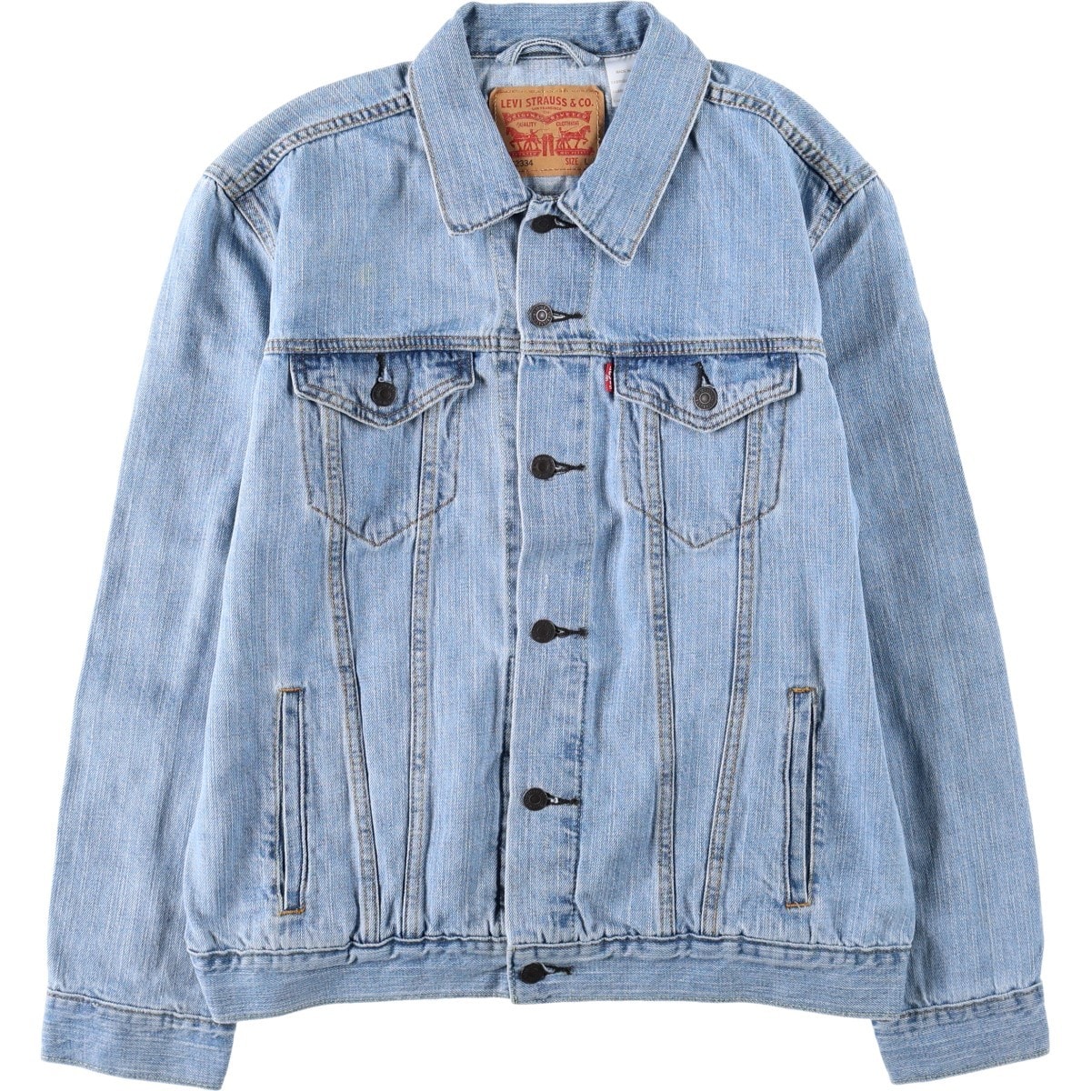 古着 リーバイス Levi's 72334-0002 デニムジャケット Gジャン メンズL相当/eaa667908