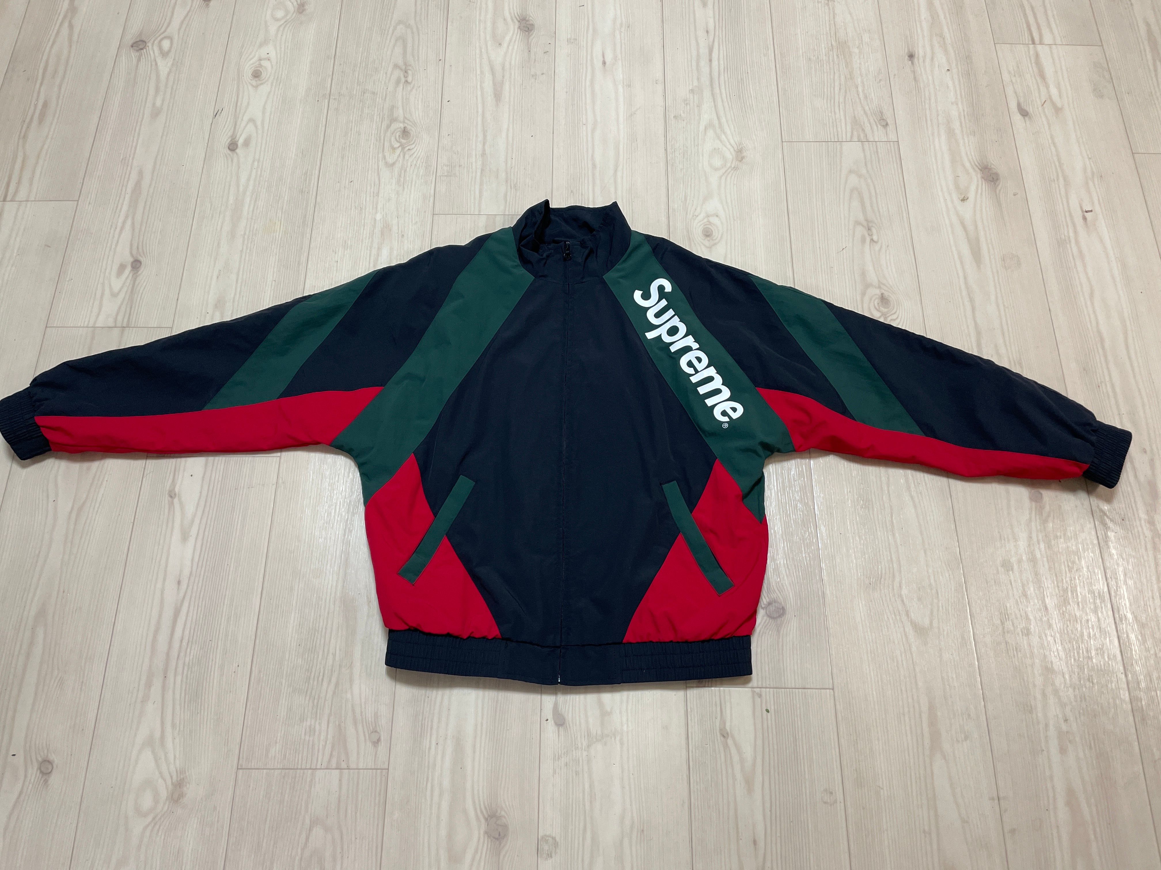 Supreme Paneled Track Jacket "Black"