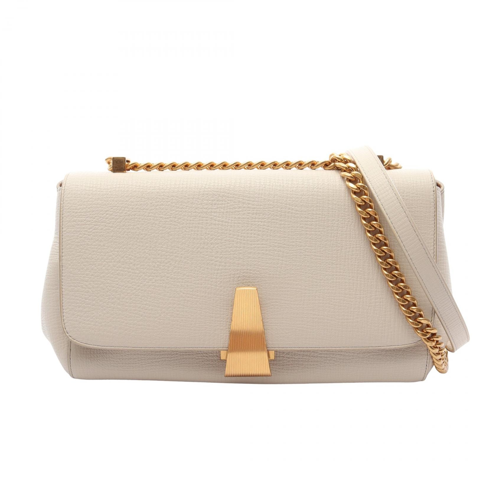 ボッテガヴェネタ BOTTEGA VENETA ザ アングル パラメラート 2WAY ショルダーバッグ バッグ レザー レディース ホワイト系 410721 【中古】