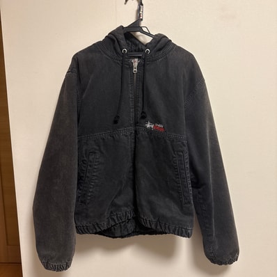 Stussy Work Jacket Insulated Canvas "Black"