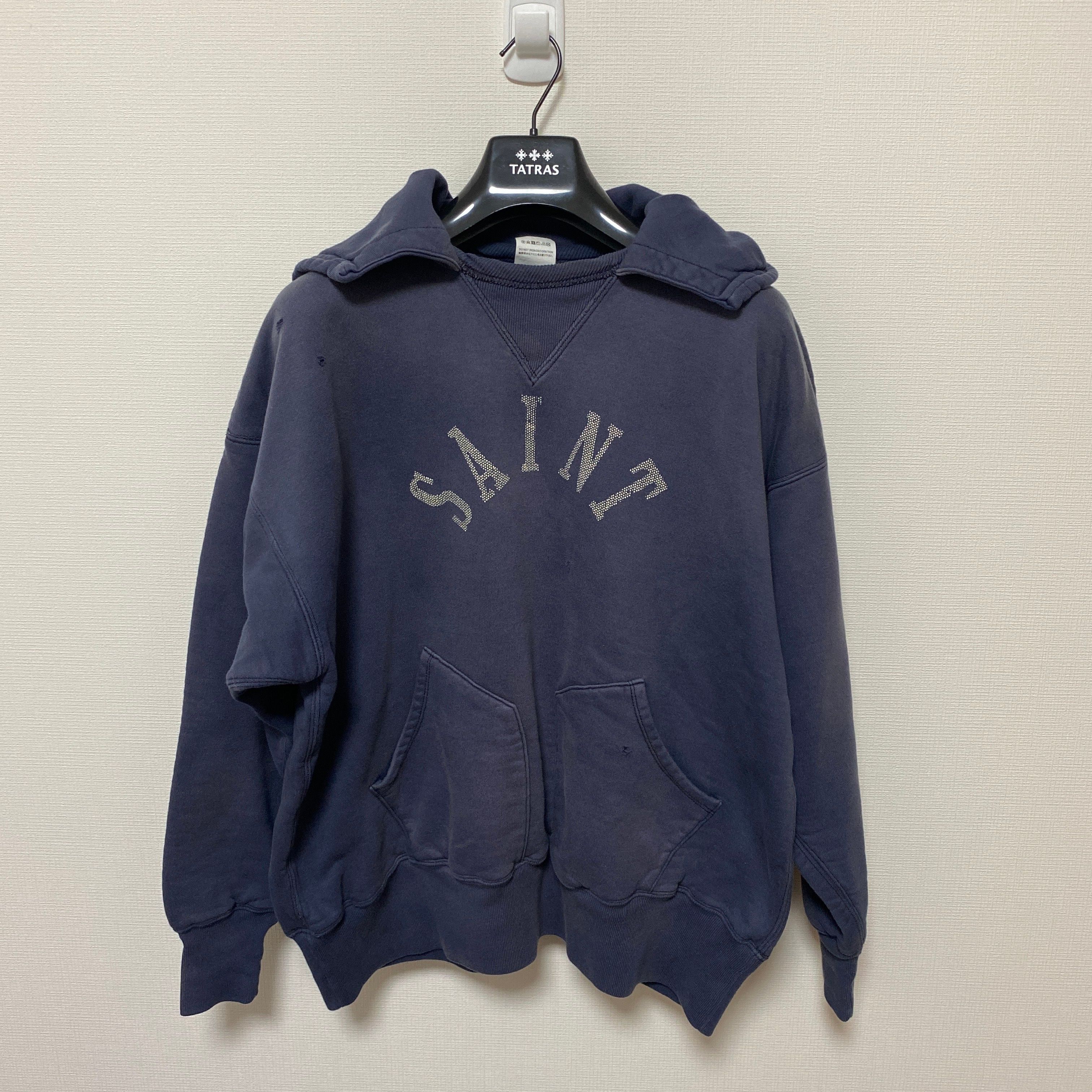 SAINT Mxxxxxx x BerBerjin Hoodie "Navy"