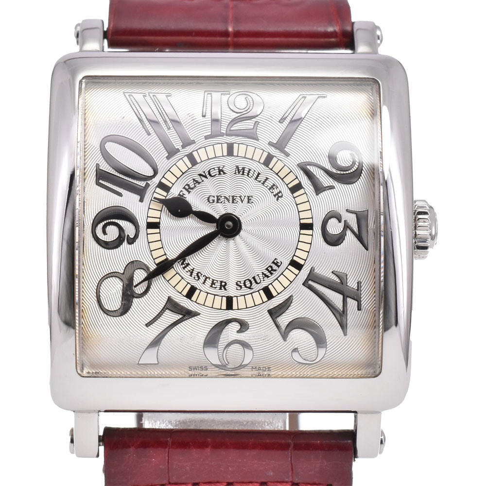 フランクミュラー FRANCK MULLER 6002MQZ マスタースクエア クォーツ メンズ 箱・保証書付き M#145628