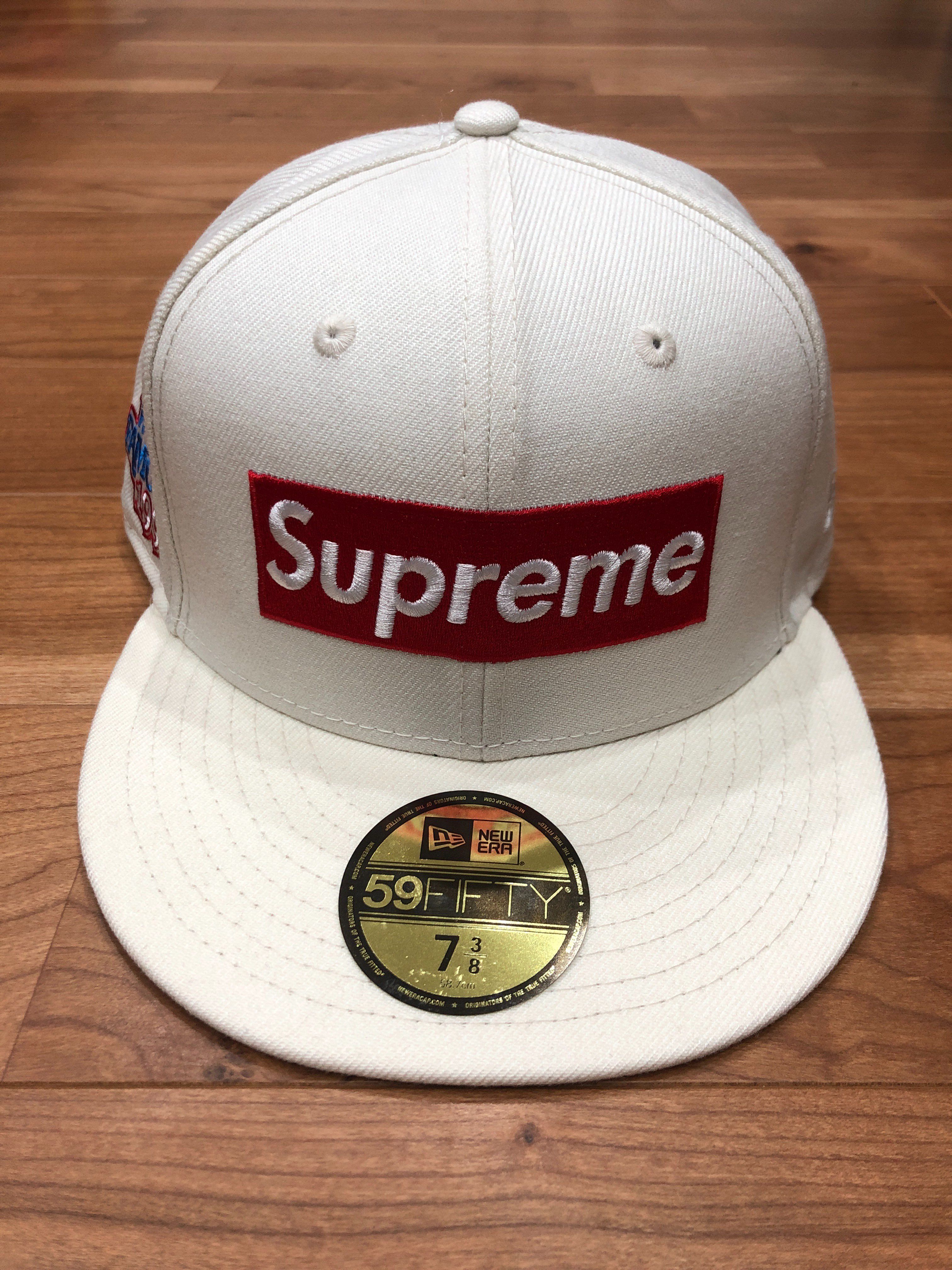 Supreme World Famous Box Logo New Era® "White"