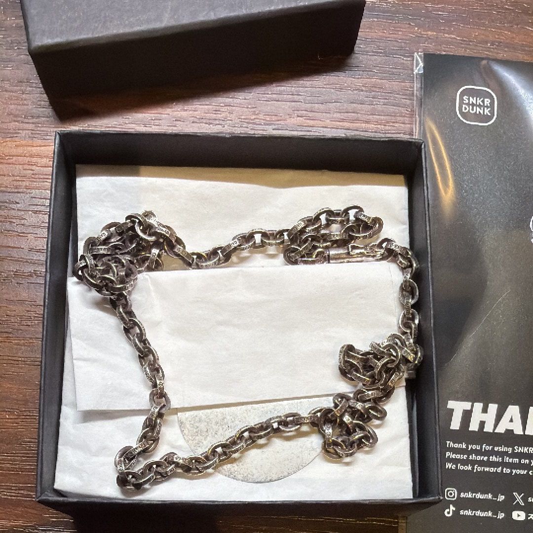 Chrome Hearts Paper Chain Necklace "Silver"