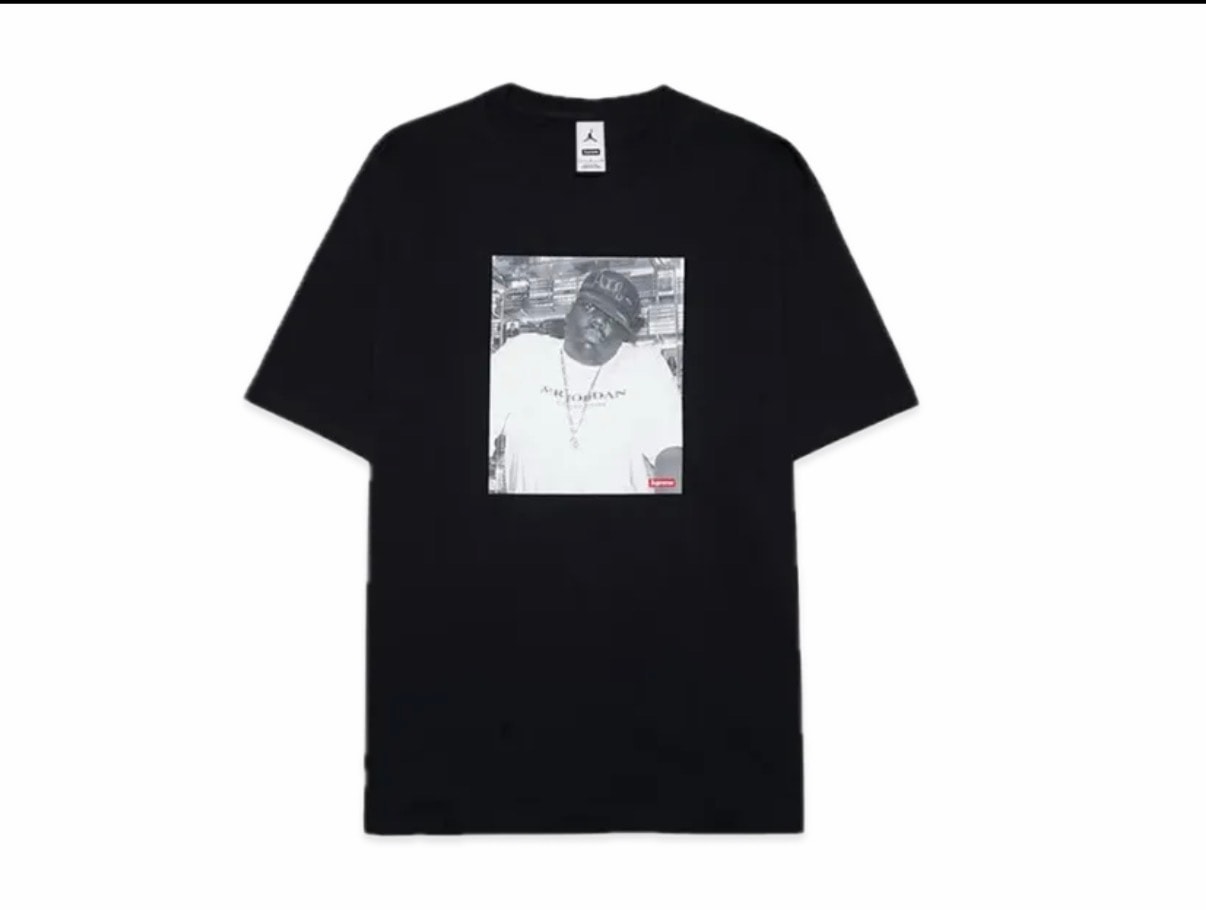 Supreme x Jordan Biggie S/S Top "Black"