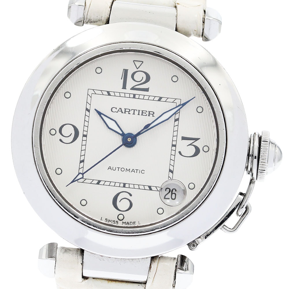 ★箱・保 カルティエ パシャC デイト W3106199 ボーイズ 【中古】