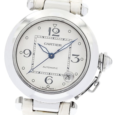 ★箱・保 カルティエ パシャC デイト W3106199 ボーイズ 【中古】