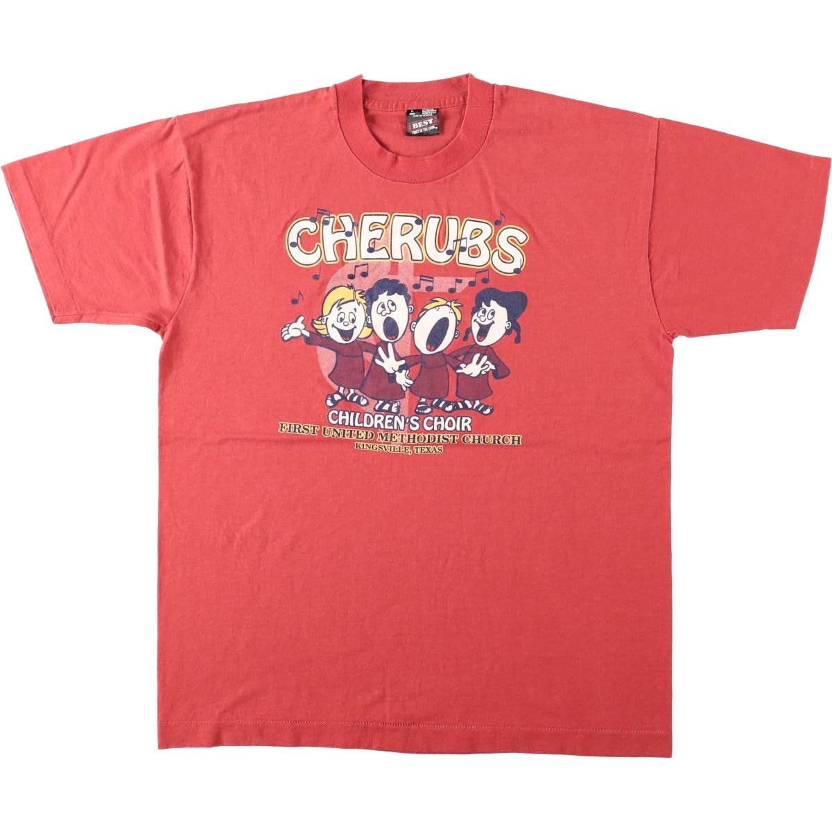 古着 90年代 フルーツオブザルーム FRUIT OF THE LOOM BEST プリントTシャツ USA製 メンズL相当 ヴィンテージ/eaa642245