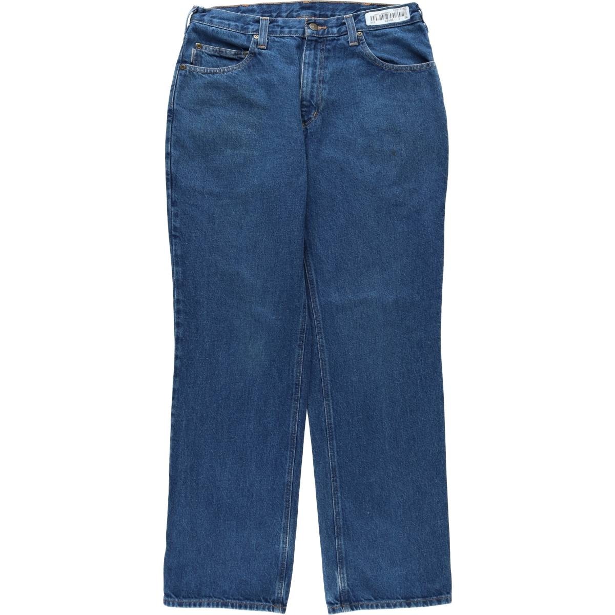 古着 カーハート Carhartt RELAXED FIT ストレートデニムパンツ メンズw34相当/eaa631117