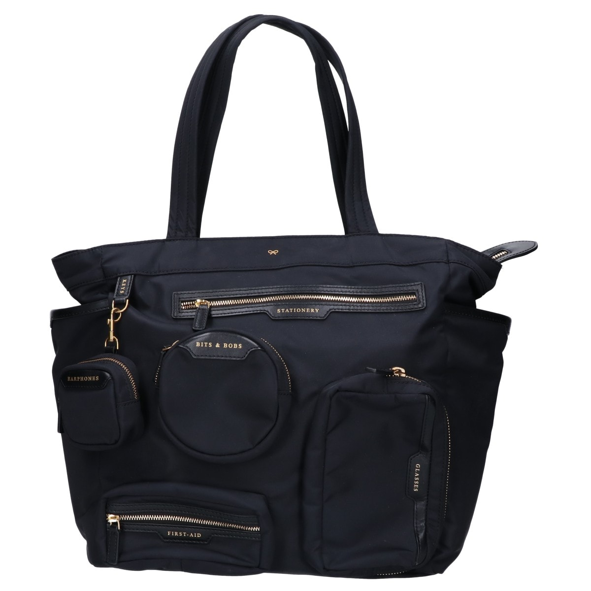 アニヤ ハインドマーチ Labelledシリーズ エコナイロン Commuter Tote コミューター