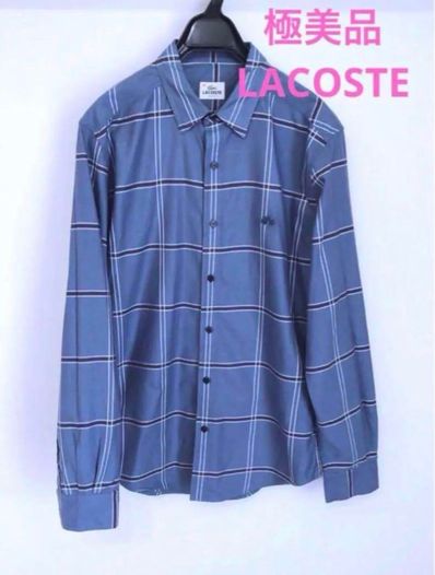 極美品 LACOSTE ラコステ メンズシャツ