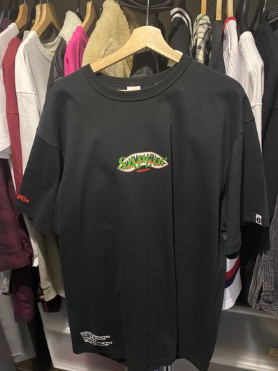SAPEur Shark Mouth S/S Tee "Black"