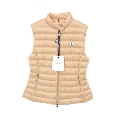 モンクレール MONCLER IGENS ダウンベスト 衣料品 アウター ナイロン レディース ベージュ系 1A00087597YF2221 【新品】