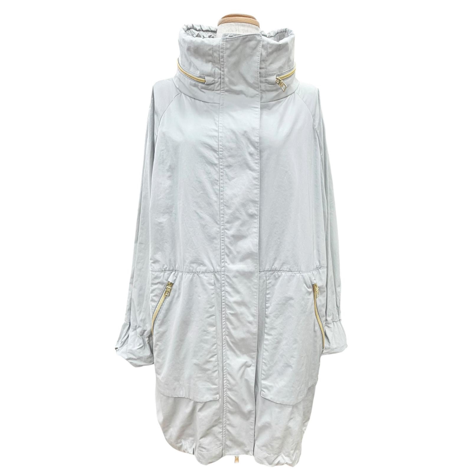美品 タトラス ロングコート REA グレー 02 LTLA21S4205-L