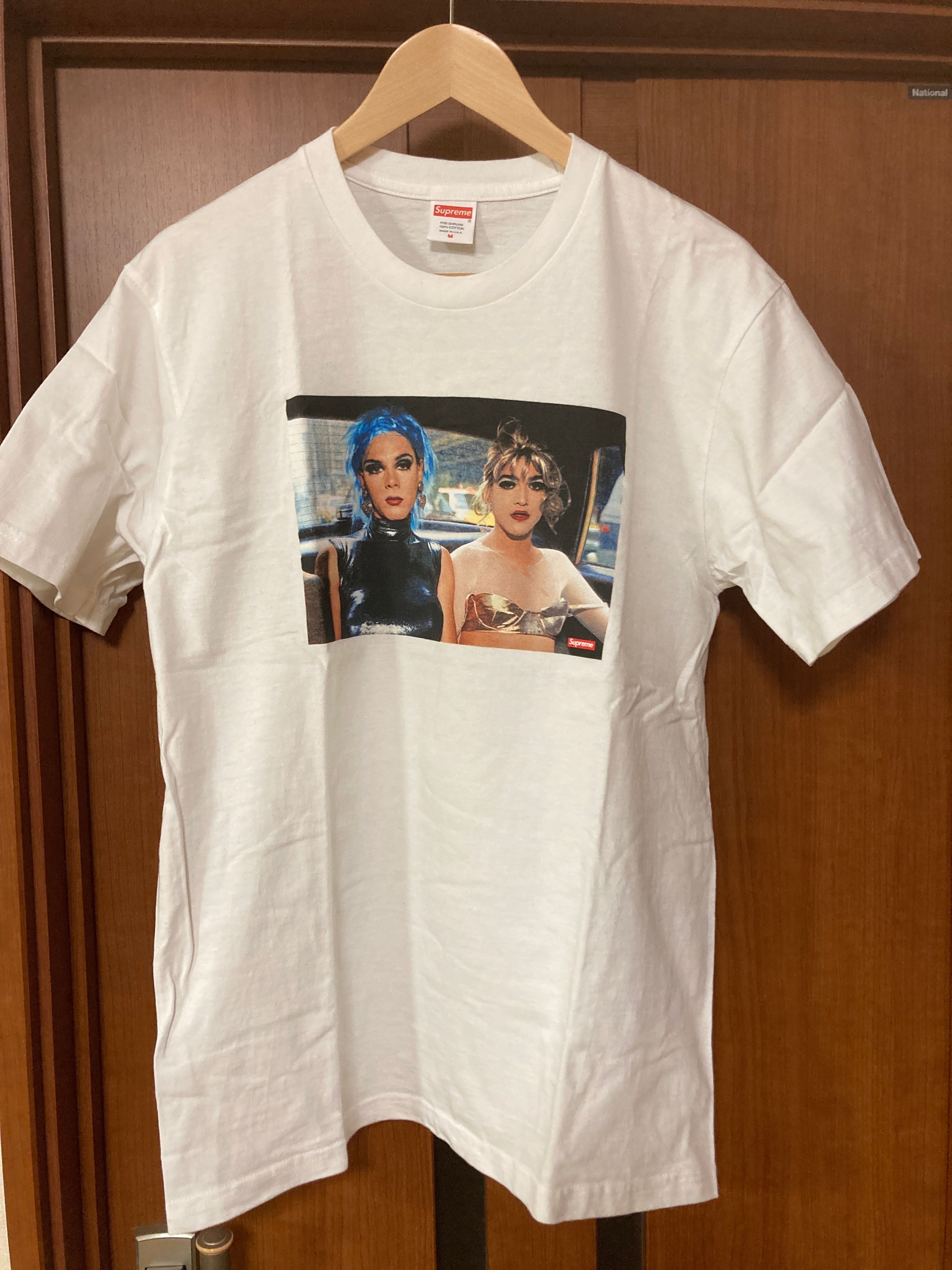 Supreme Nan Goldin Misty and Jimmy Paulette Tee "White"