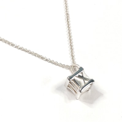 ティファニー ネックレス アトラス キューブ シルバー