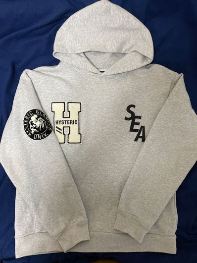 WIND AND SEA x HYSTERIC GLAMOUR Hoodie"Gray"