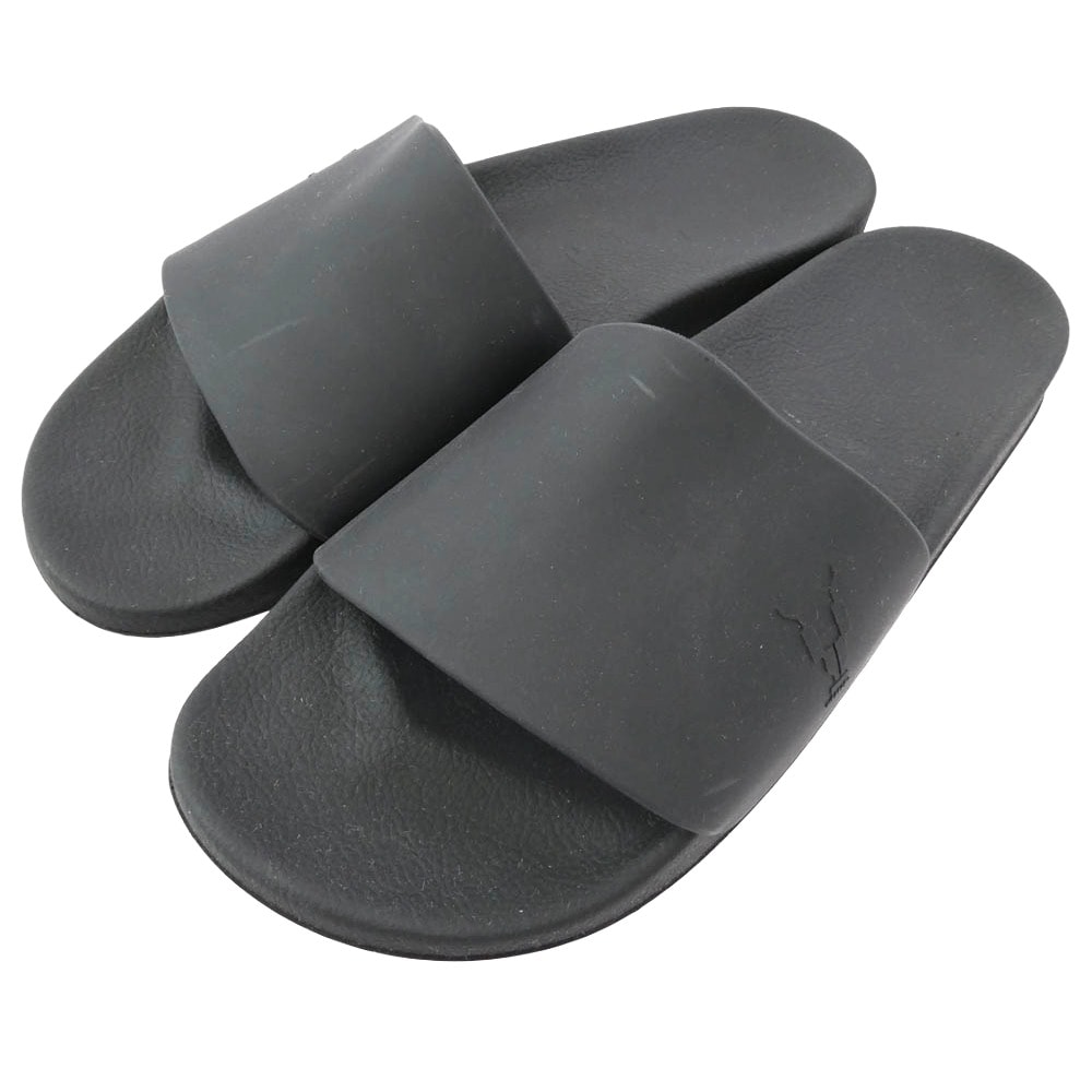 Rick Owens リックオウエンス サンダル DU18S3815-RUB DRKSHDW ダークシャドウ イタリア製 Hustler Slide スライド サンダル ブラック系 43【中古】